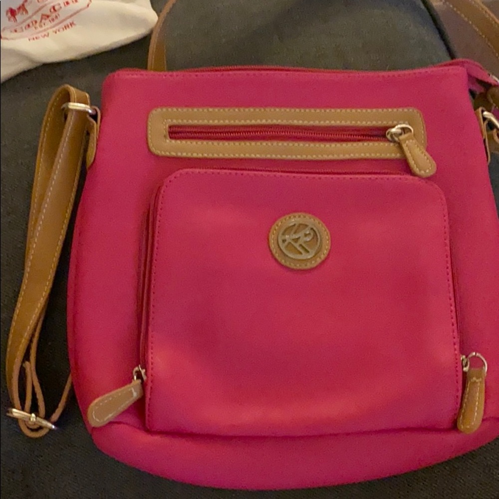 Hot pink crossbody